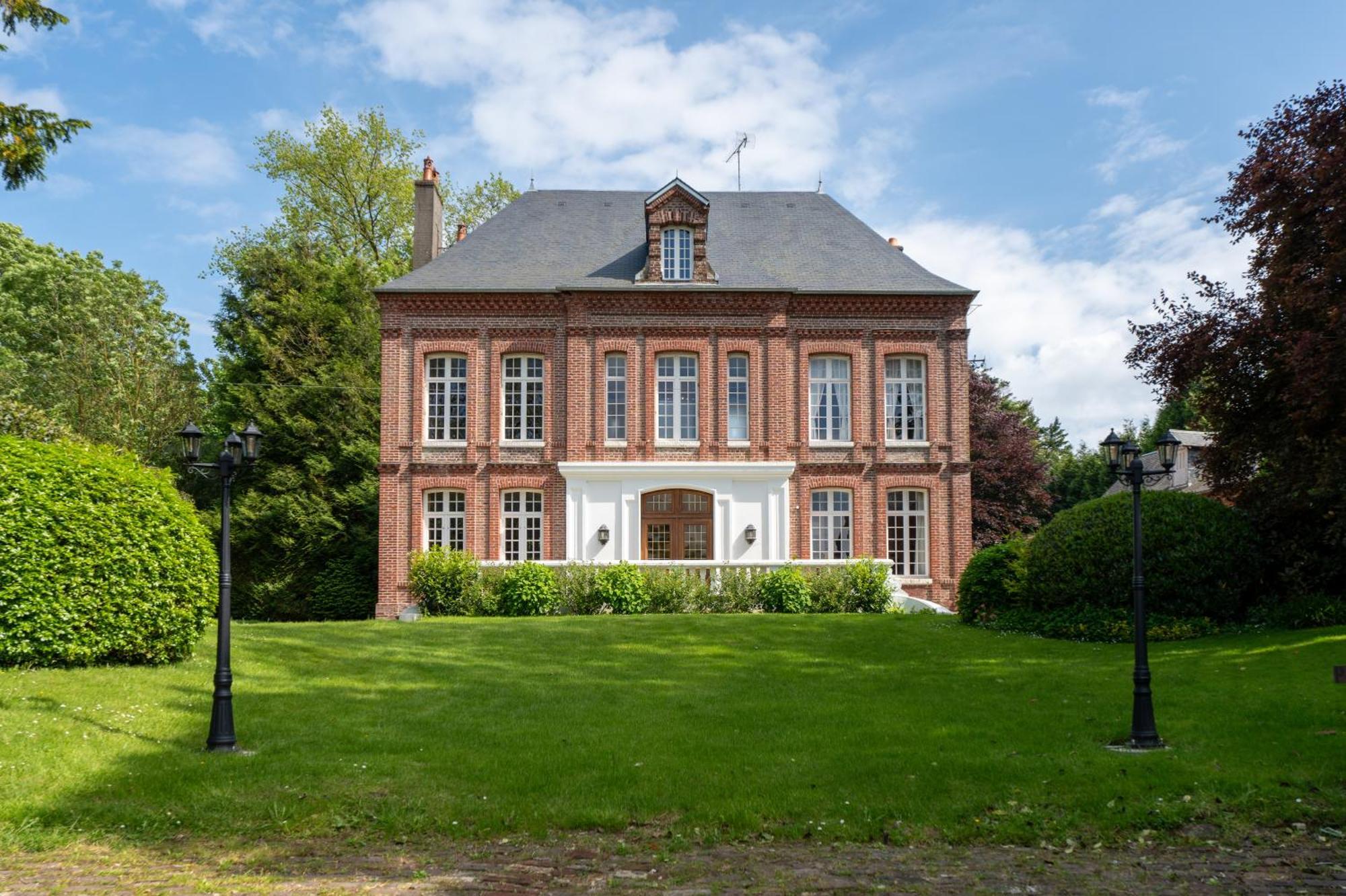 Le Manoir De La Belle Epoque Bed & Breakfast Bethencourt-sur-Mer Exterior photo