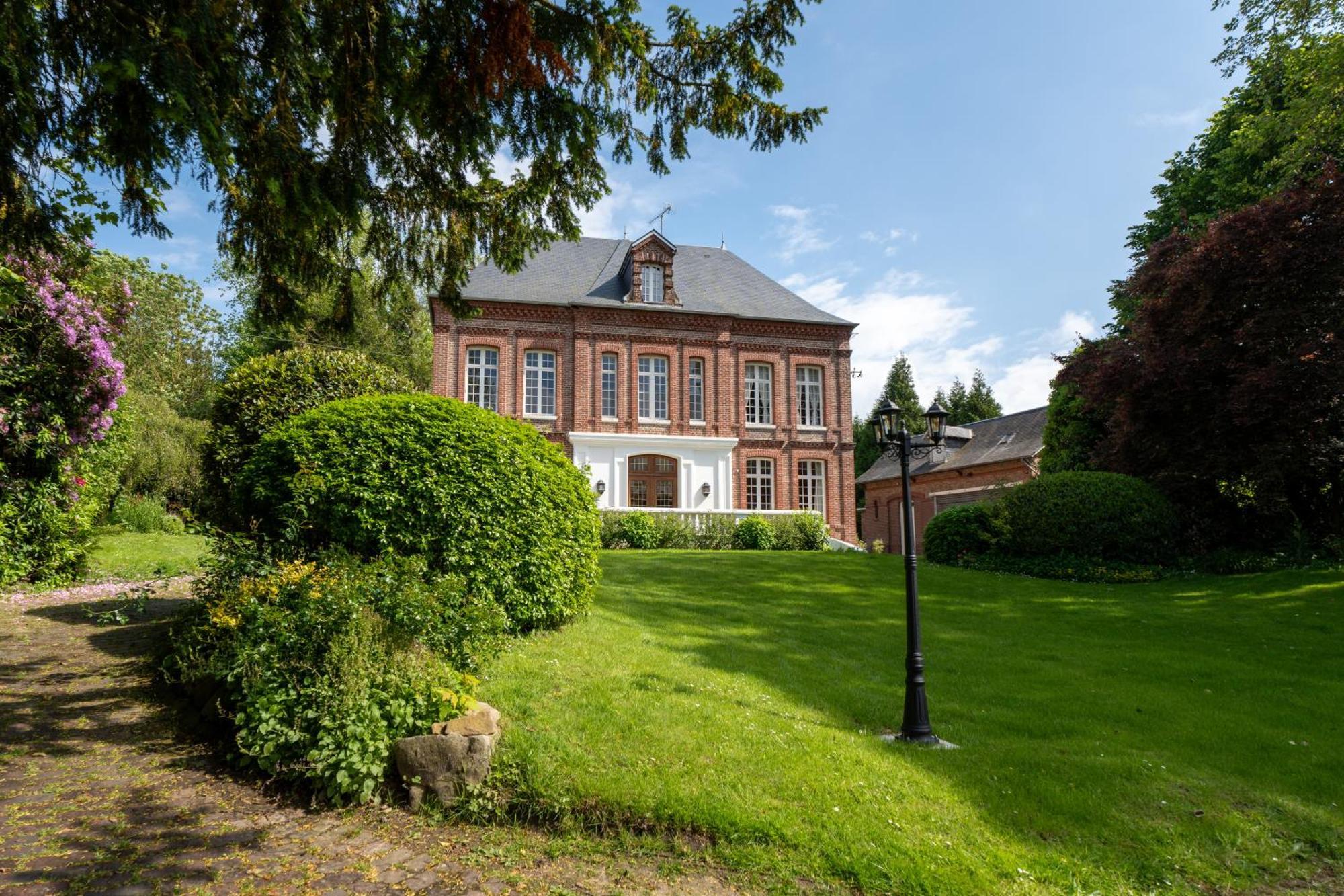 Le Manoir De La Belle Epoque Bed & Breakfast Bethencourt-sur-Mer Exterior photo