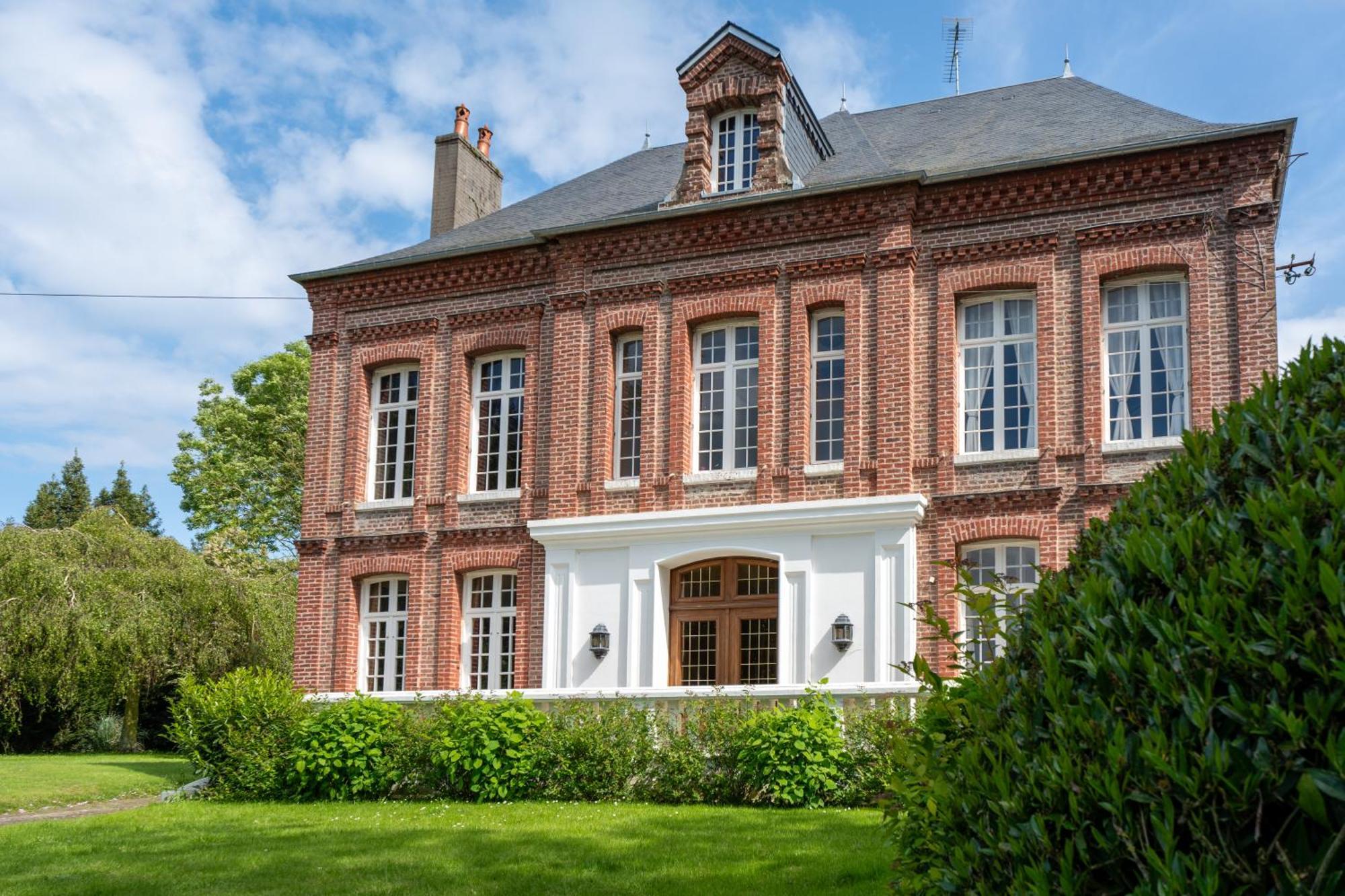 Le Manoir De La Belle Epoque Bed & Breakfast Bethencourt-sur-Mer Exterior photo