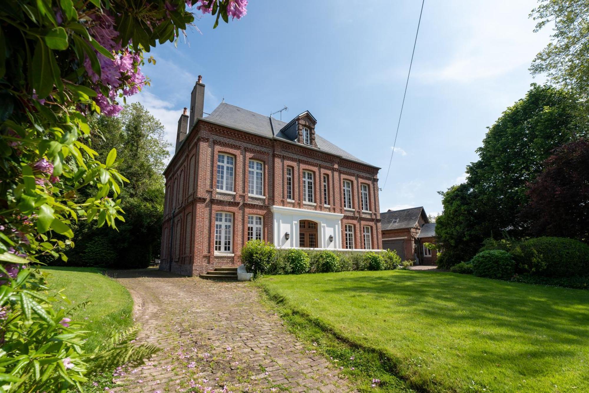 Le Manoir De La Belle Epoque Bed & Breakfast Bethencourt-sur-Mer Exterior photo
