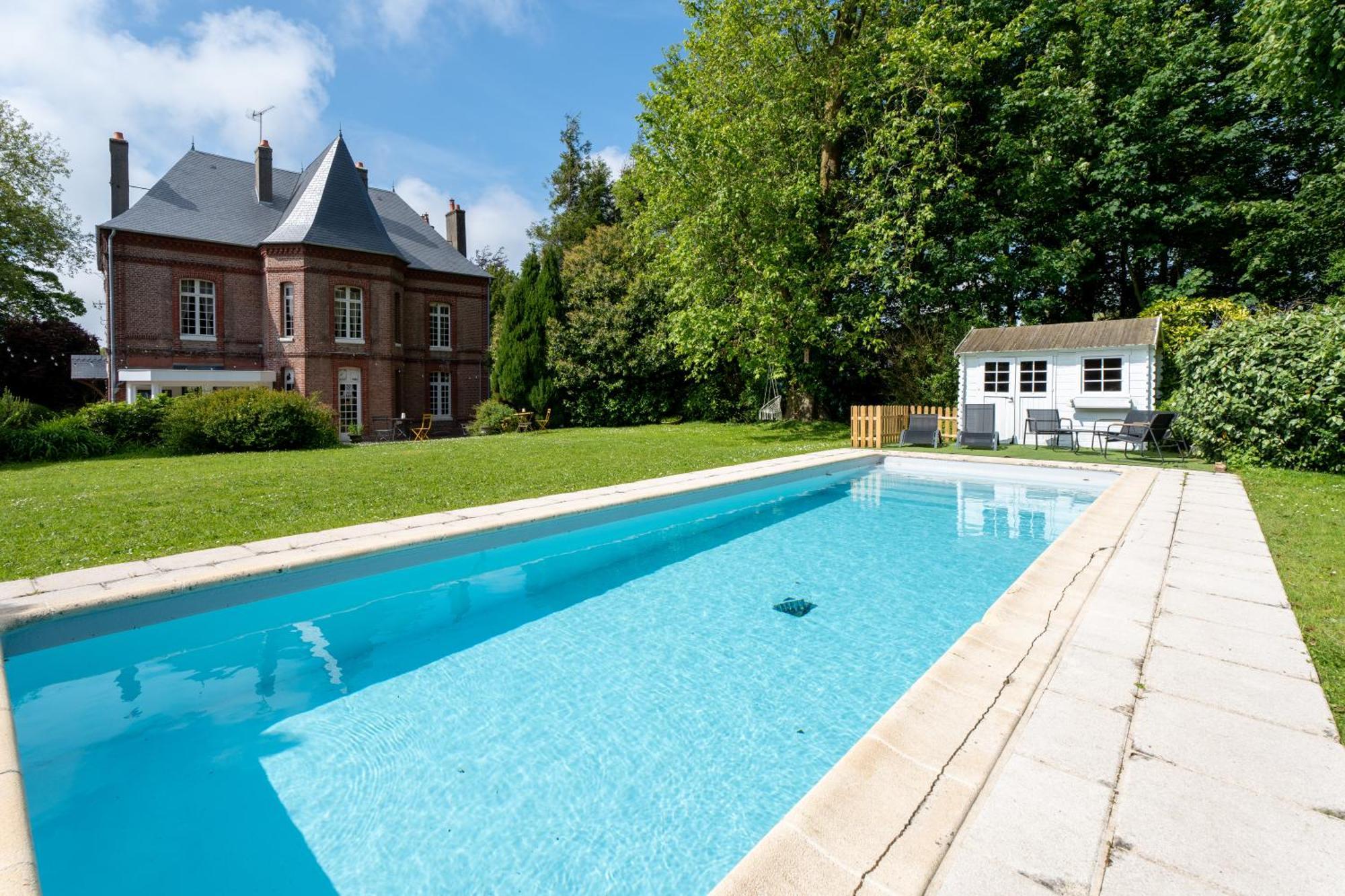 Le Manoir De La Belle Epoque Bed & Breakfast Bethencourt-sur-Mer Exterior photo